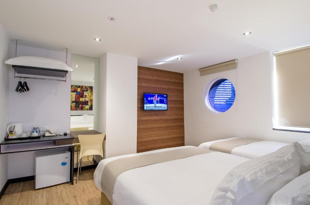 12Fly Hotel Kuala Lumpur Zimmer foto