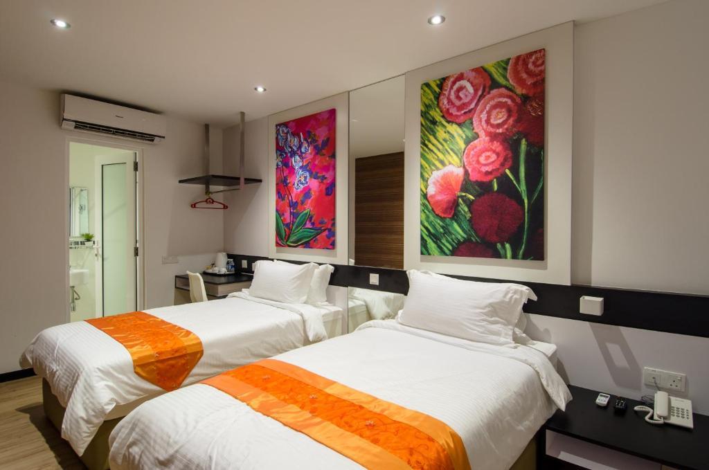 12Fly Hotel Kuala Lumpur Zimmer foto
